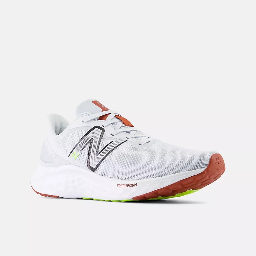 NEW BALANCE FRESH FOAM ARISHI V4 'QUARTZ GREY BRICK RED